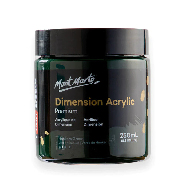 Mont Marte Dimension Acrylic Premium 250ml - Hookers Green