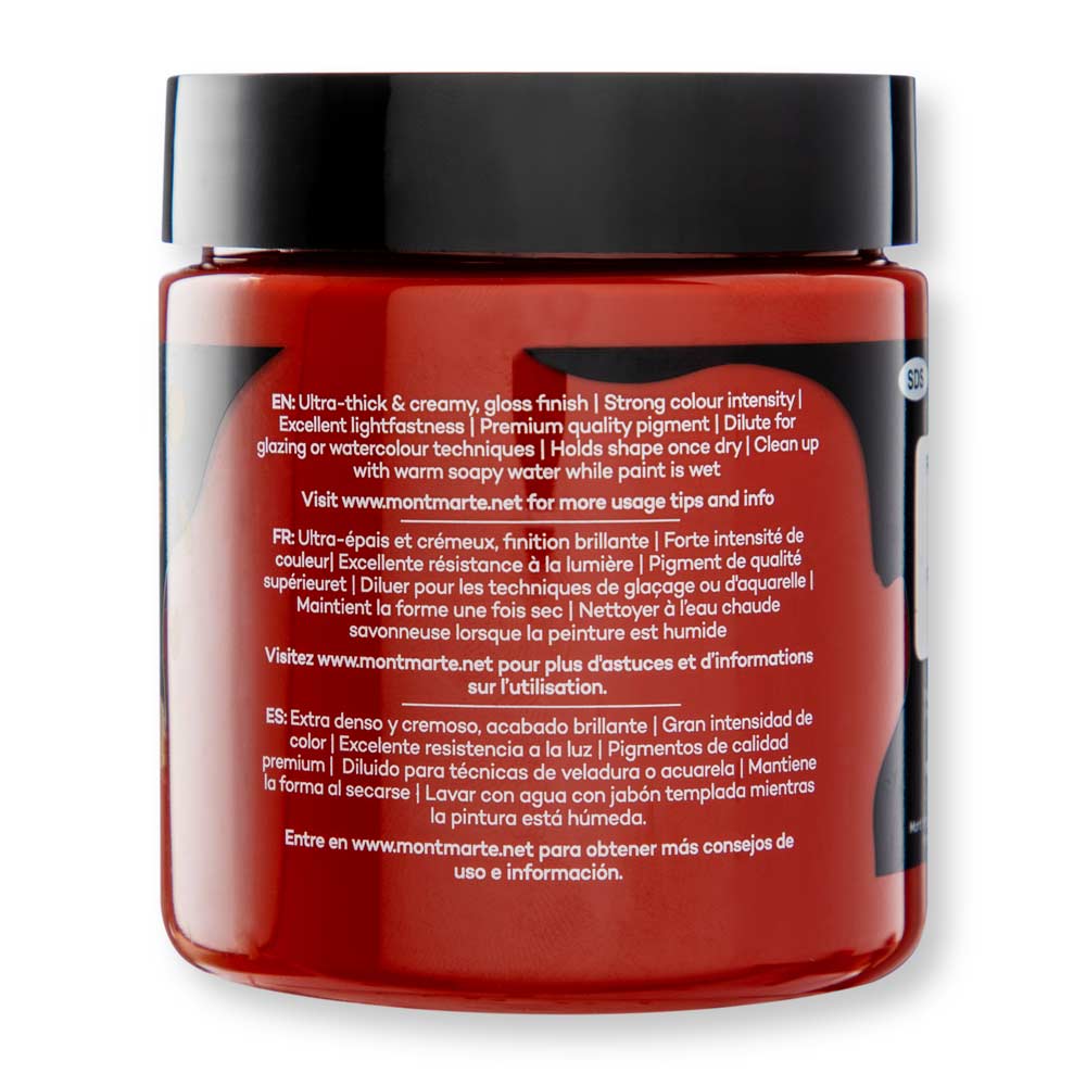 Mont Marte Mont Martee Dimension Acrylic Red Ochre 250Ml