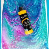 Mont Marte Mont Martee Supercell Pouring Paint 240Ml Bright Yellow