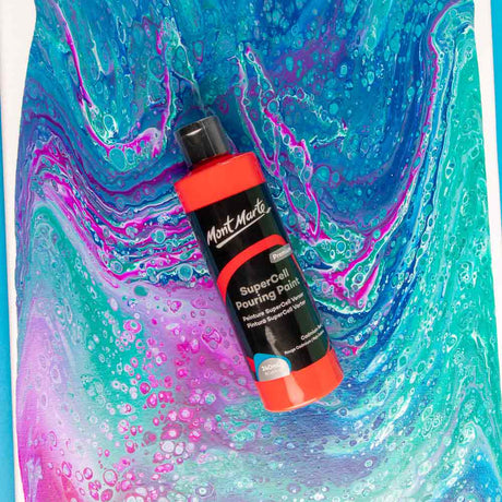 Mont Marte Mont Martee Supercell Pouring Paint Cadmium Red 240 Ml