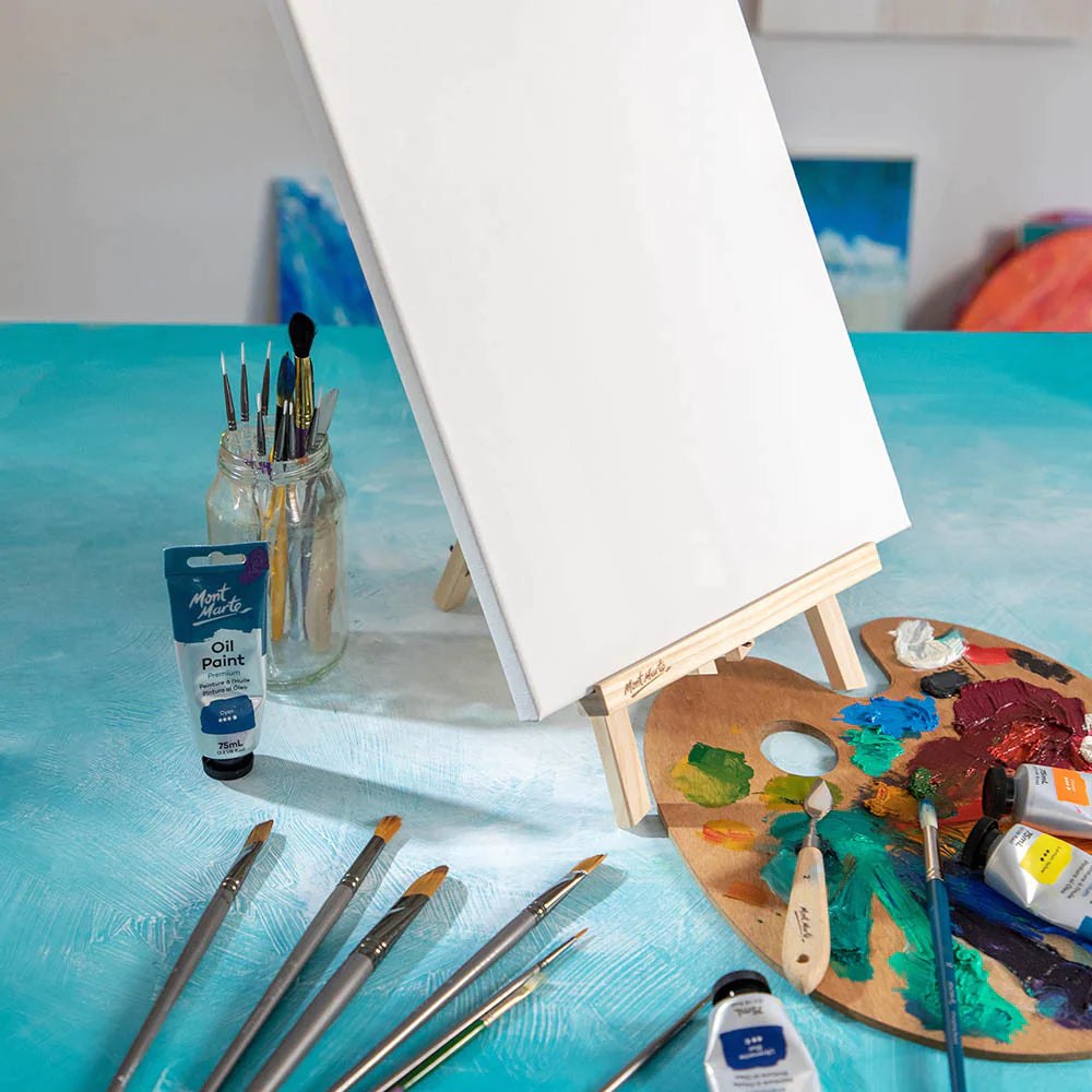 Mont Marte Mont Martee Discovery Easel With Canvas 30X40 Cm