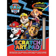 Paw patrol scratch art pad