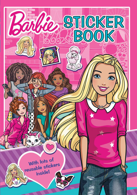 Barbie Sticker & Coloring Book