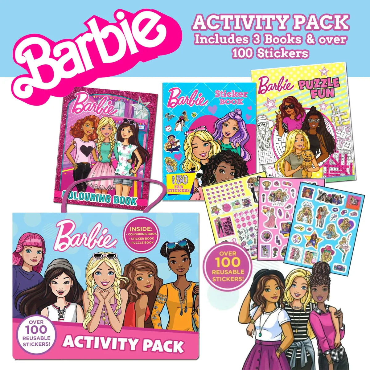 Barbie activity pack