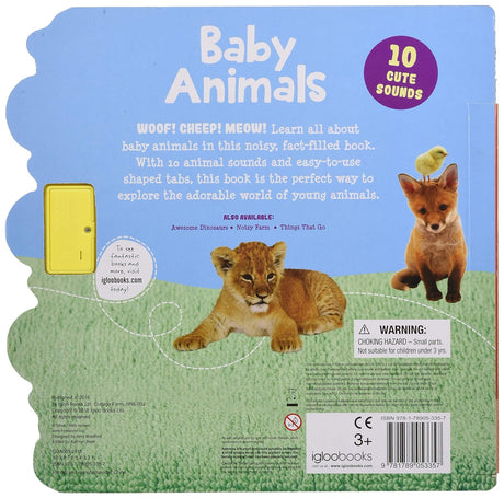 Baby Animals Boardbook with Sound