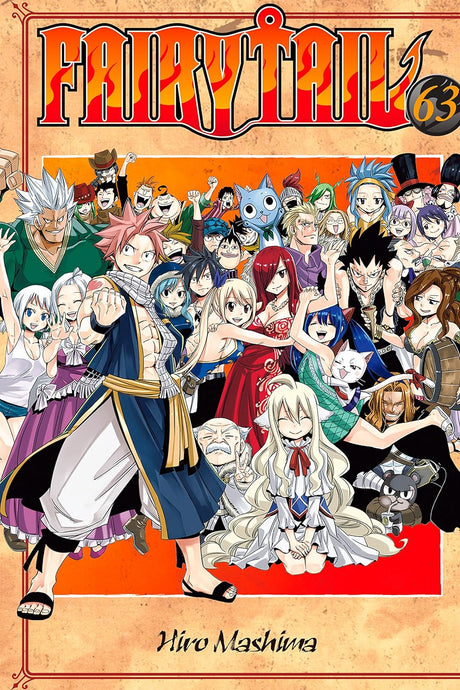Cover image of the Manga Fairy Tail 63