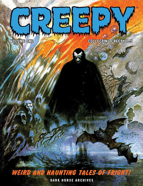 Cover image of Creepy Archives Volume 1: Collecting Creepy 1-5