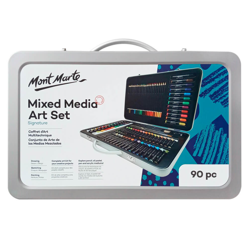 Mont Marte Mixed Media Art Set Signature 90Pc Funzone