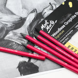 Mont Marte Woodless Graphite Pencils Signature 6Pc