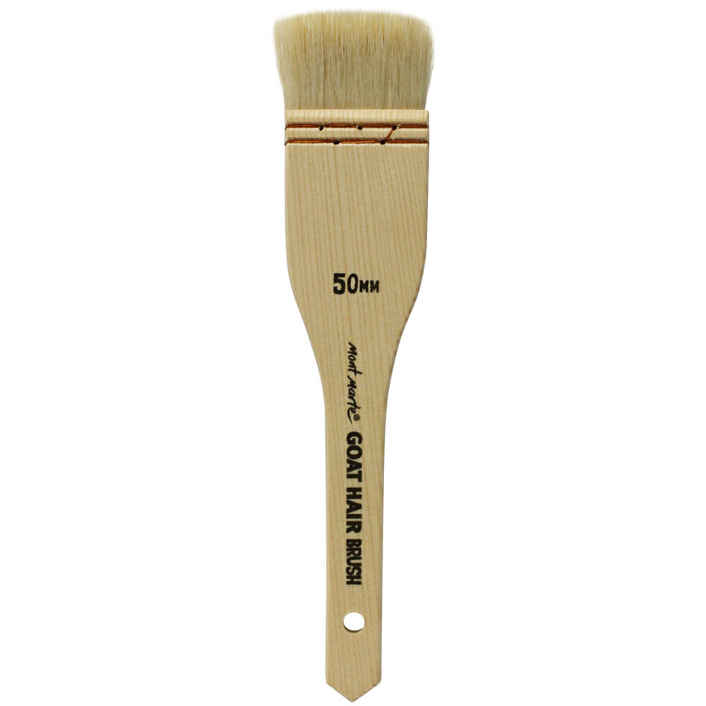 Mont Marte Goat Hair Brush 50Mm