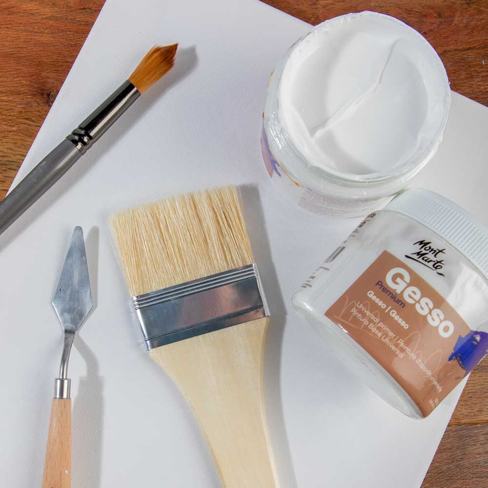 Mont Marte Acrylic Gesso Brush Premium 6