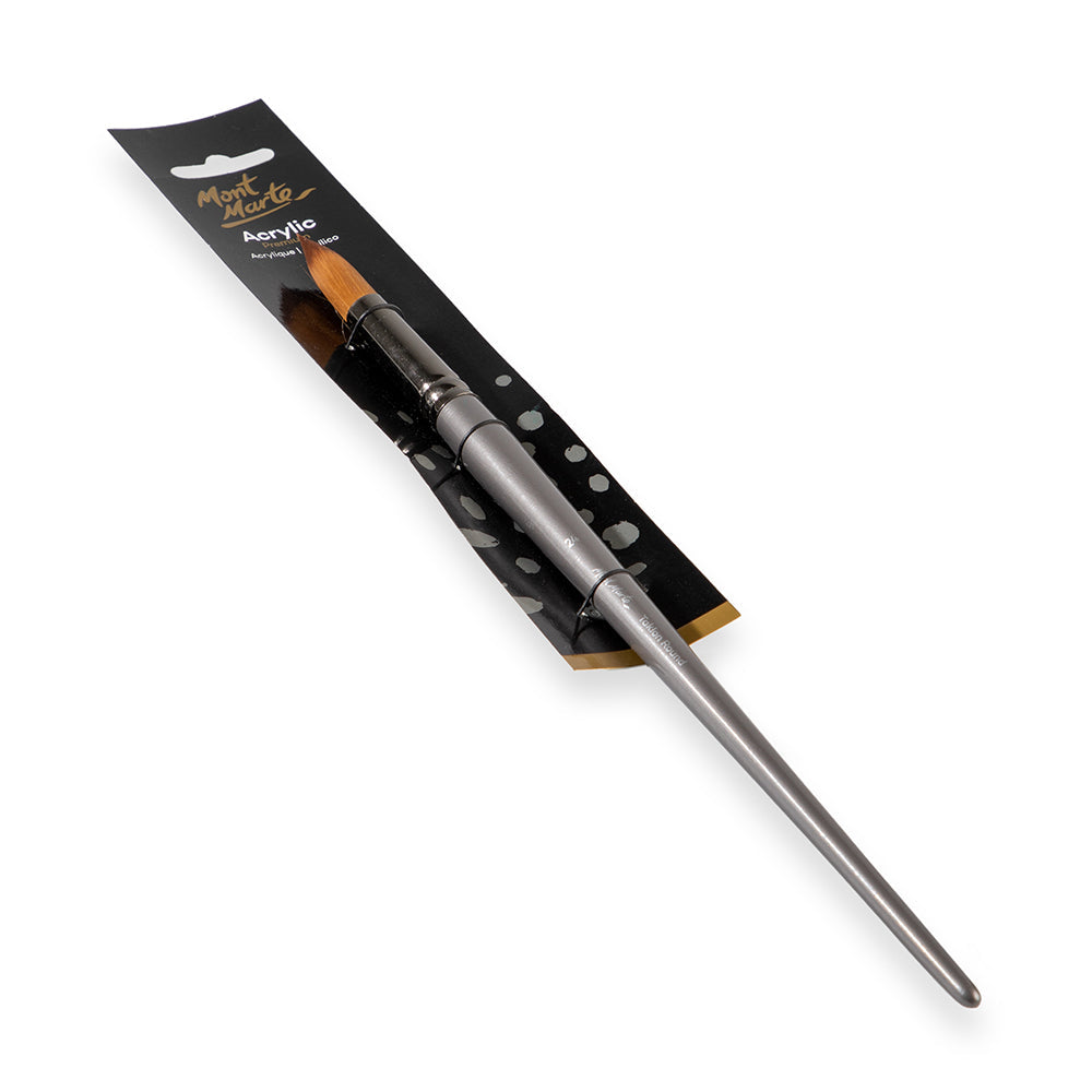 Mont Marte Artist Brush Premium Taklon Round 24
