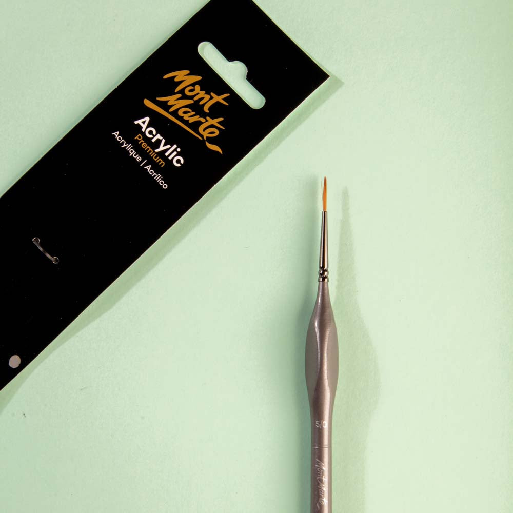 Mont Marte Artist Brush Taklon Liner 5 0