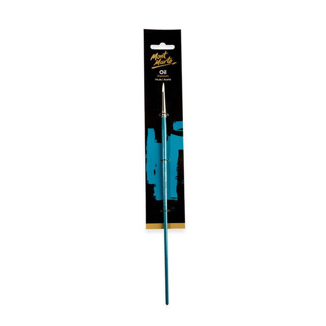 Mont Marte Artist Oil Brush Premium Chungking Round 0