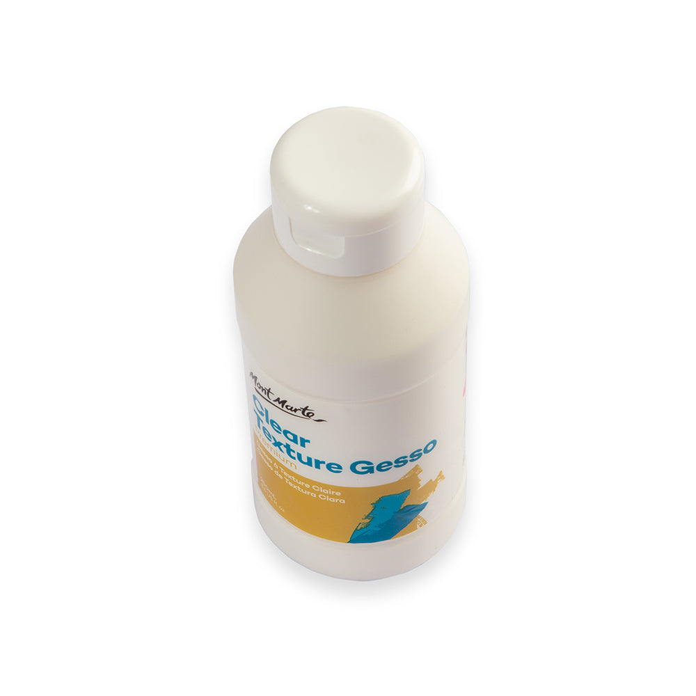Mont Marte Clear Texture Gesso Premium 250Ml 8 5Oz