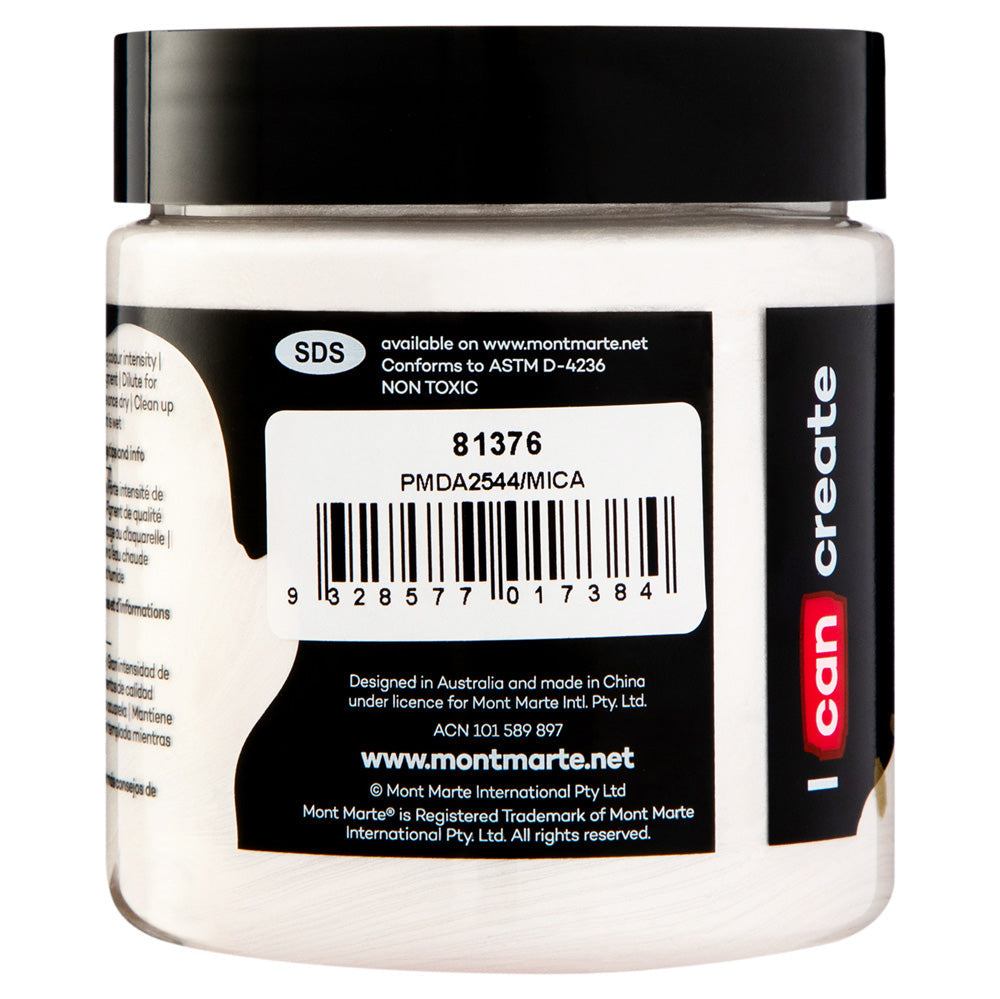 Mont Marte Dimension Acrylic Premium 250Ml 8 5 Us Fl Oz Pearl White