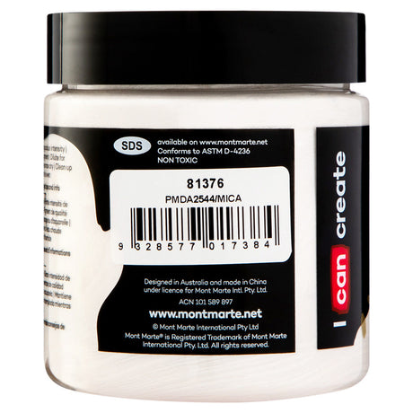 Mont Marte Dimension Acrylic Premium 250Ml 8 5 Us Fl Oz Pearl White