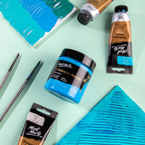 Mont Marte Dimension Acrylic Premium 250Ml 8 5 Us Fl Oz Monastral Cerulean