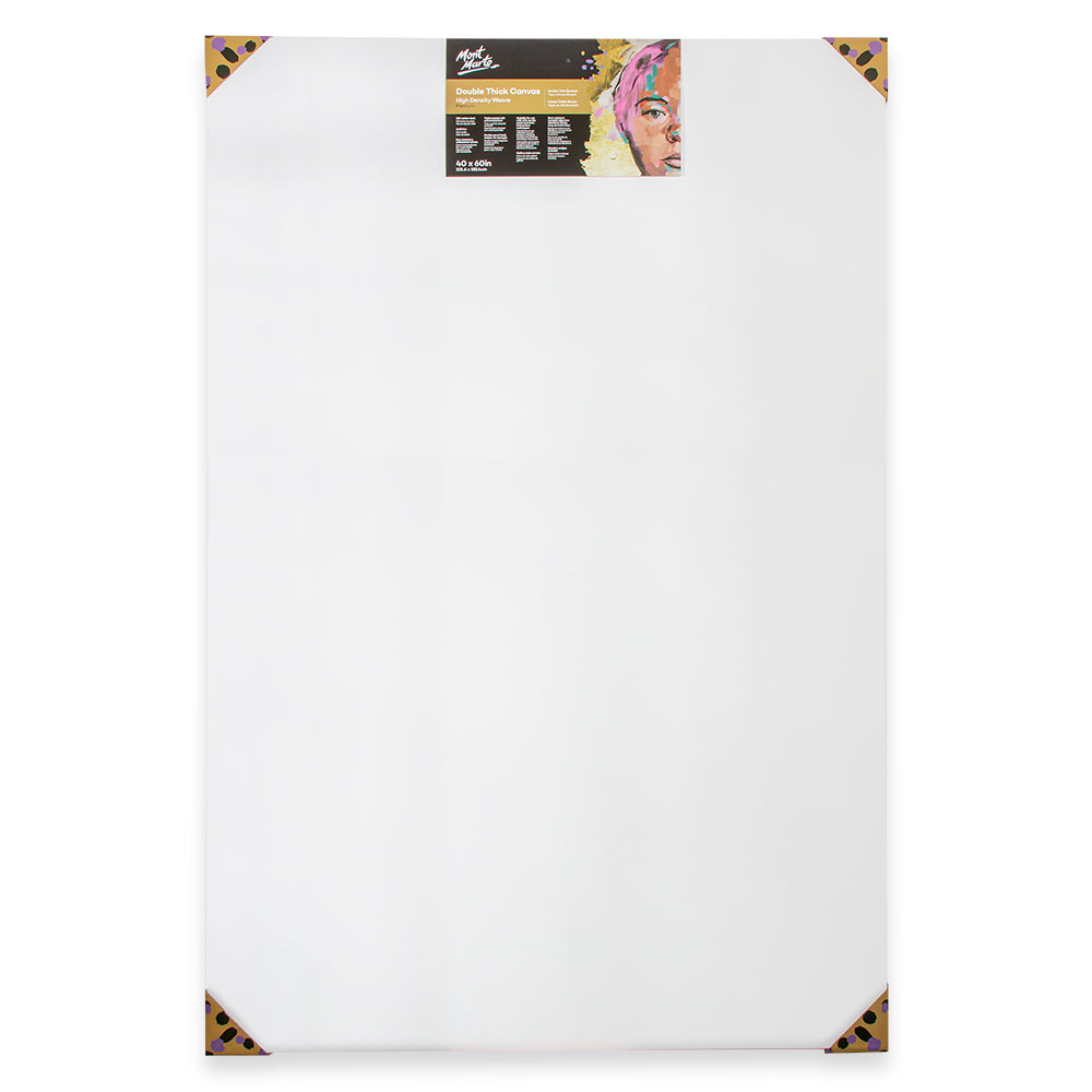 Mont Marte Double Thick Canvas Premium 101.6 X 152.4Cm (40 X 60In)