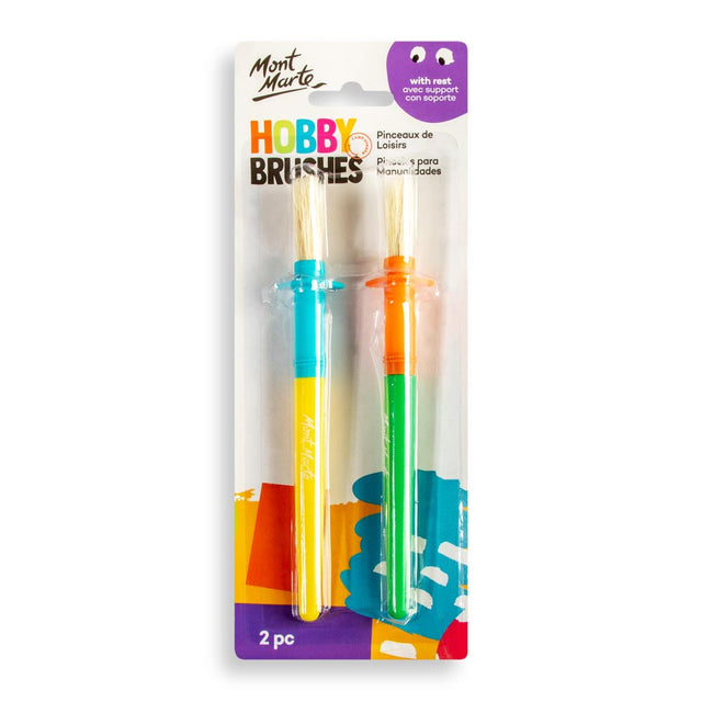 Mont Marte Hobby Brushes 2Pc