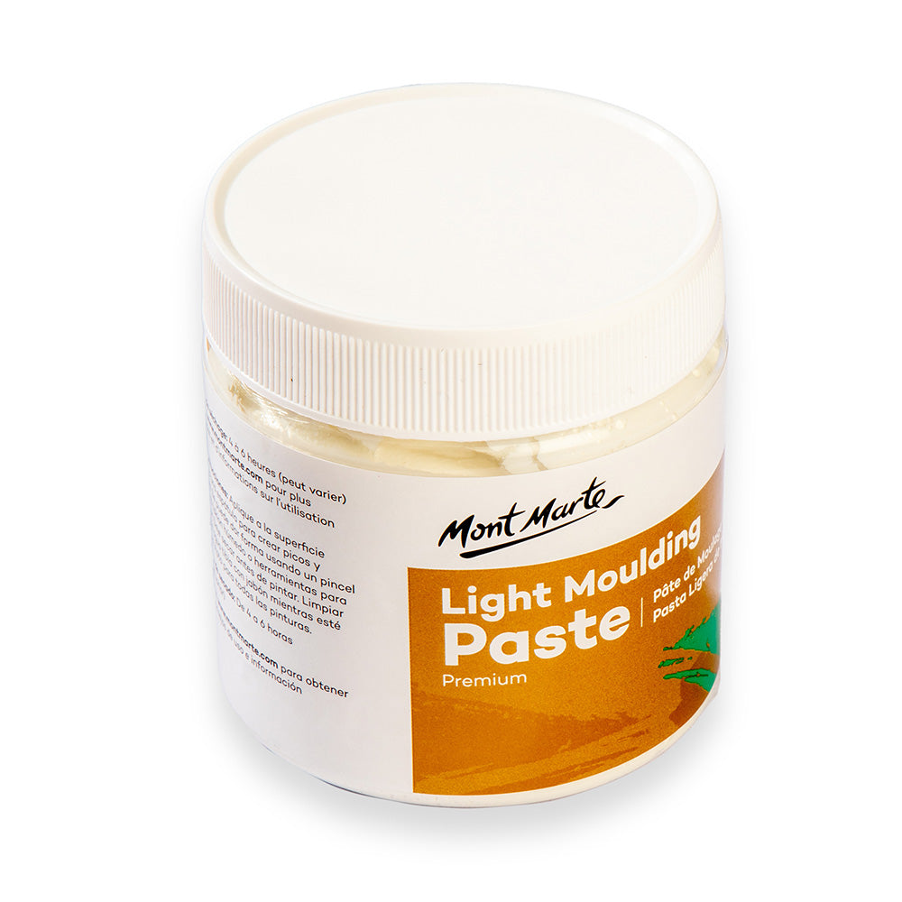 Mont Marte Light Moulding Paste Premium 250Ml 8 5Oz