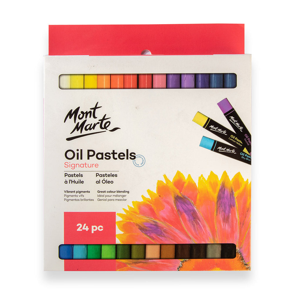 Mont Marte Oil Pastels Signature 24Pc