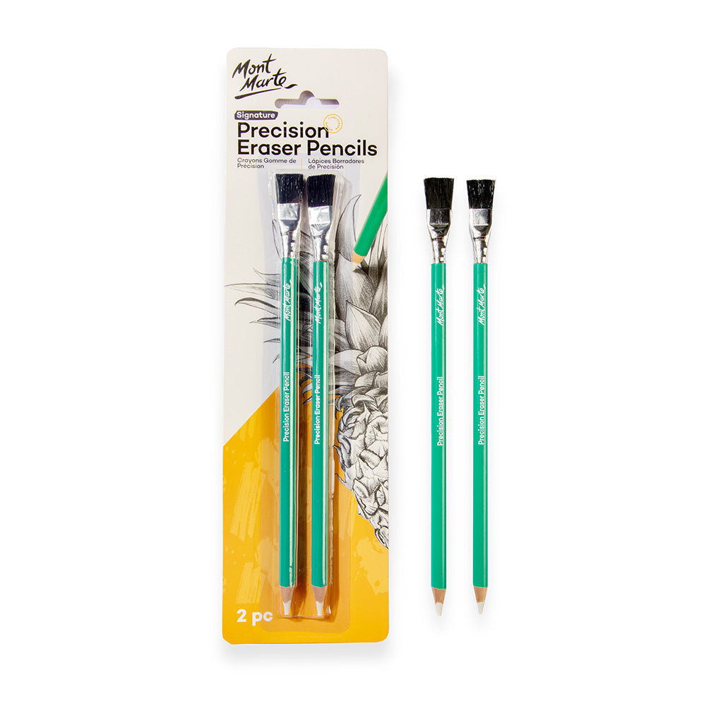 Mont Marte Eraser Pencils Signature 2Pc