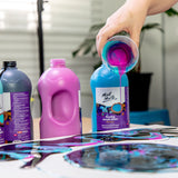 Mont Marte Pouring Acrylic Paint Premium 1L 33 8 Us Fl Oz Bottle Magenta