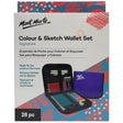 Mont Marte Colour And Sketch Wallet Set Signature 28Pc