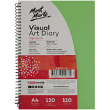 Mont Marte Visual Art Diary Signature A4 120 Pages 110Gsm