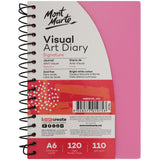 Mont Marte Visual Art Diary Signature A6 120 Pages 110Gsm