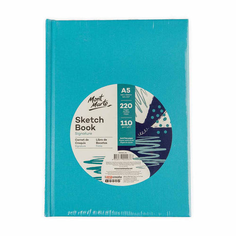 Mont Marte Sketch Book Signature A5 220 Pages 110Gsm