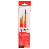 Mont Marte Watercolour Brushes Signature 4Pc