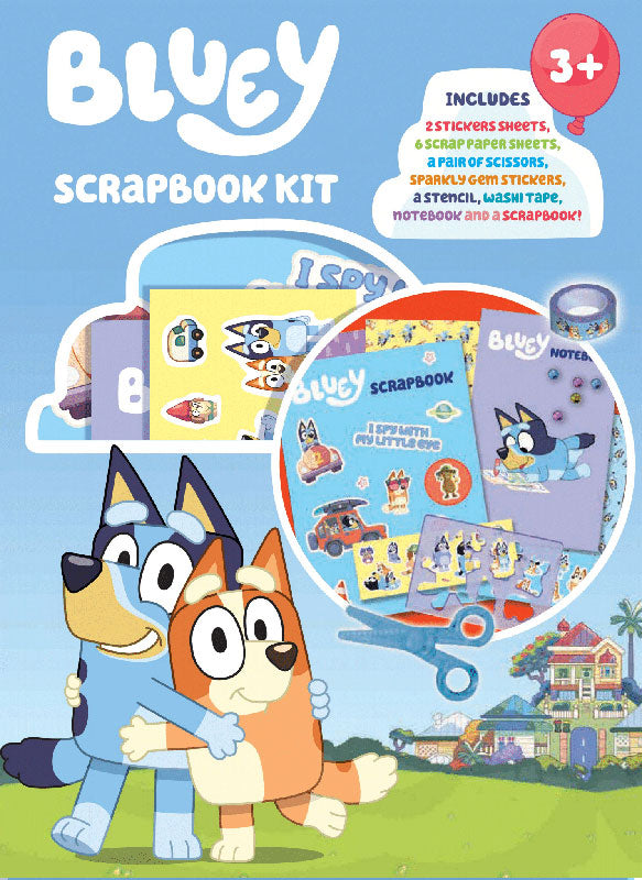 Bluey Scrapbook Kit