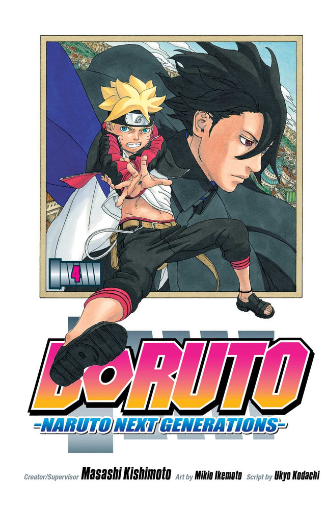 Cover image of the Manga Boruto-Naruto-Next-Generations-Vol-4