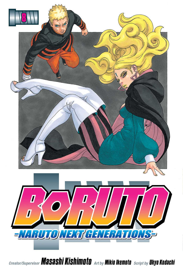 Cover image of the Manga Boruto-Naruto-Next-Generations-Vol-8