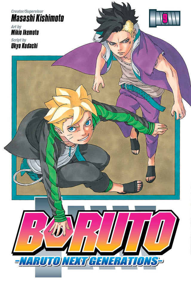 Cover image of the Manga Boruto-Naruto-Next-Generations-Vol-9