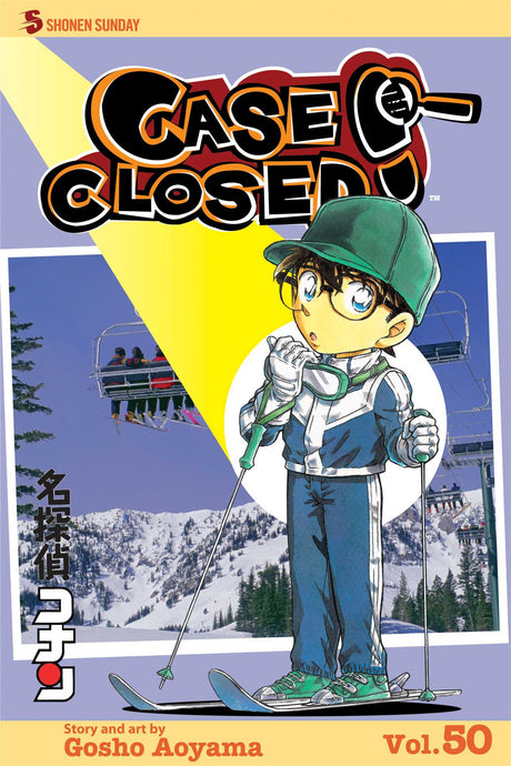 Cover image of Case Closed, Vol. 50: Murder on the Slopes