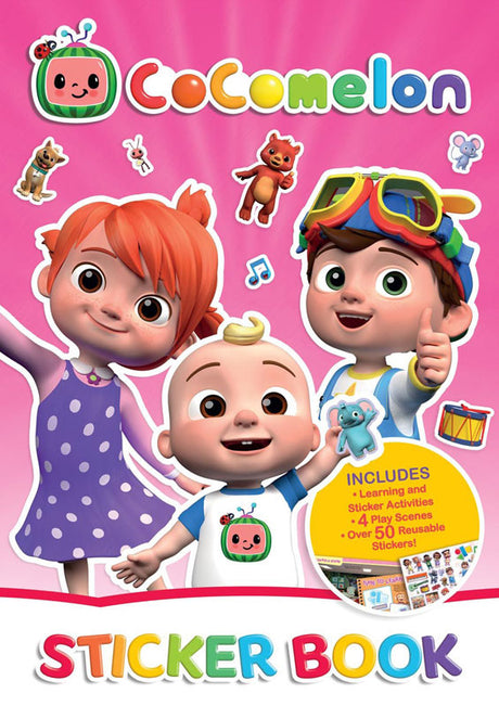 Cocomelon Sticker Activity Book 3