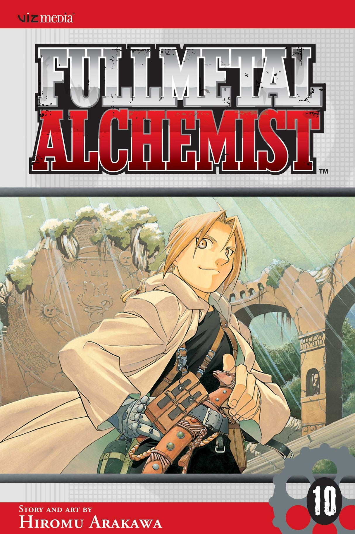 Cover image of the Manga Fullmetal Alchemist, Vol. 10