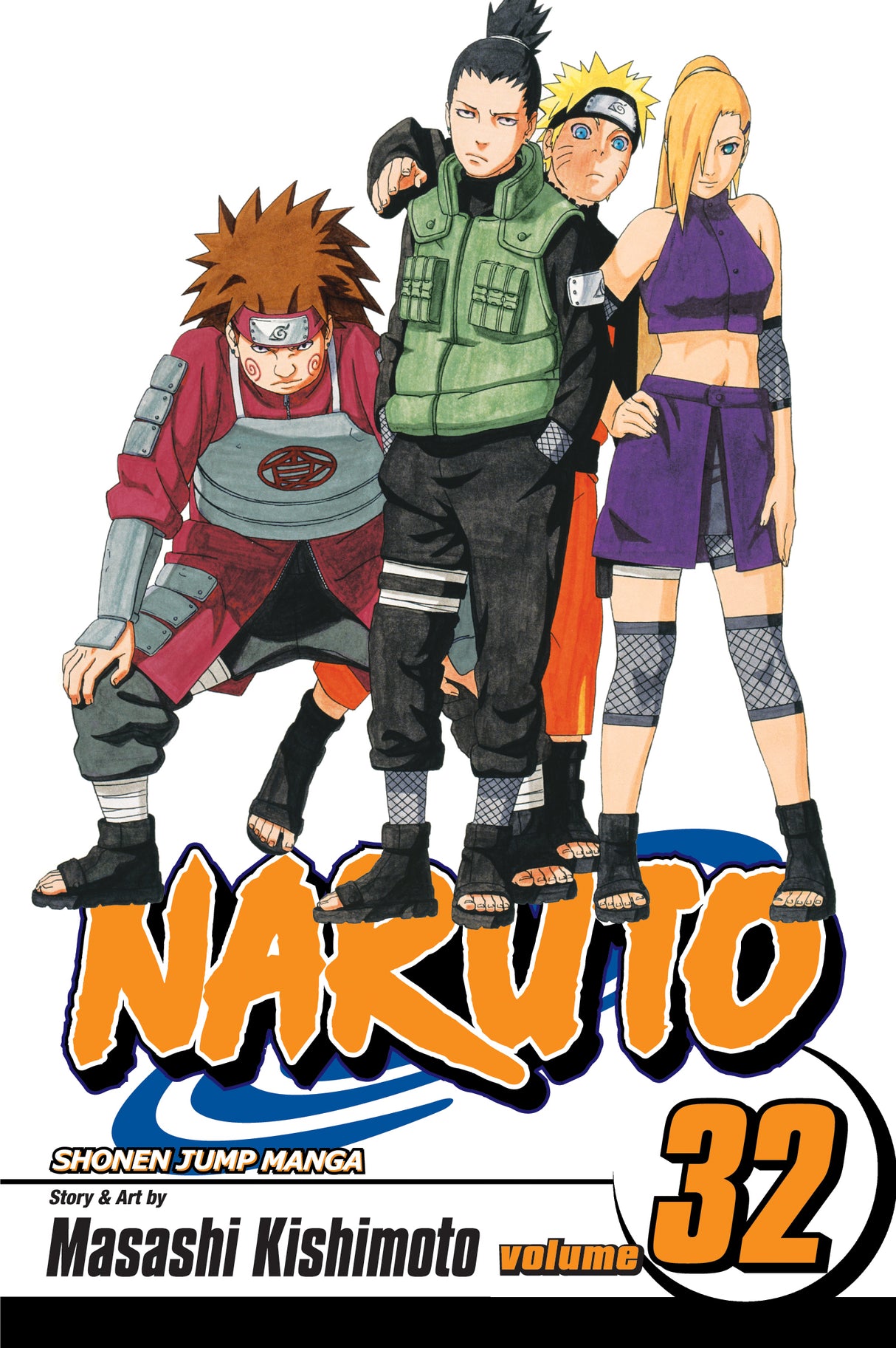 Cover image of the Manga Naruto, Vol.32: The Search for Sasuke