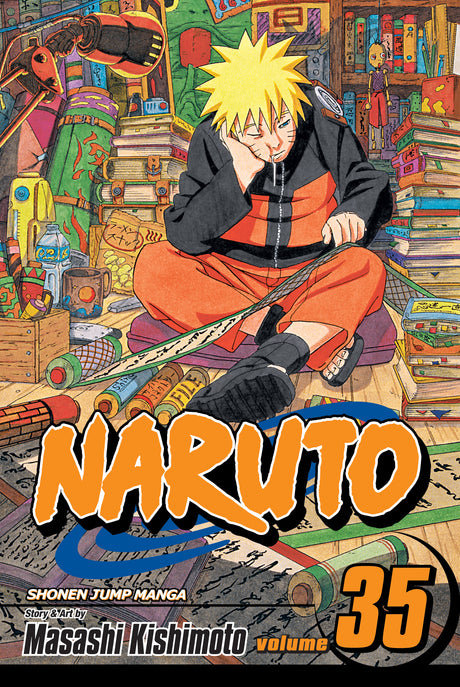 Cover image of the Manga Naruto, Vol.35: The New Two