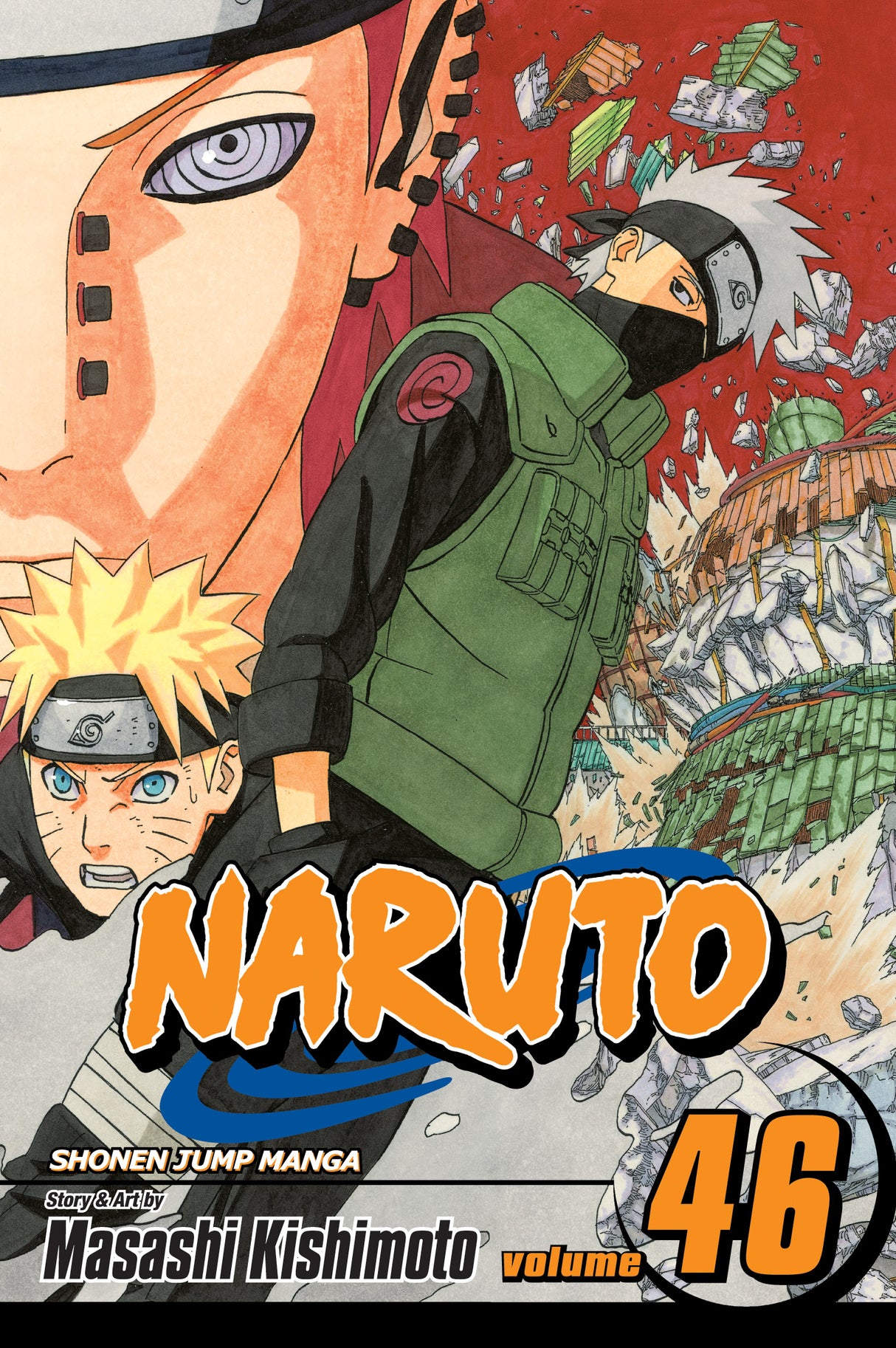 Cover image of the Manga Naruto, Vol.45: Battlefield, Konoha