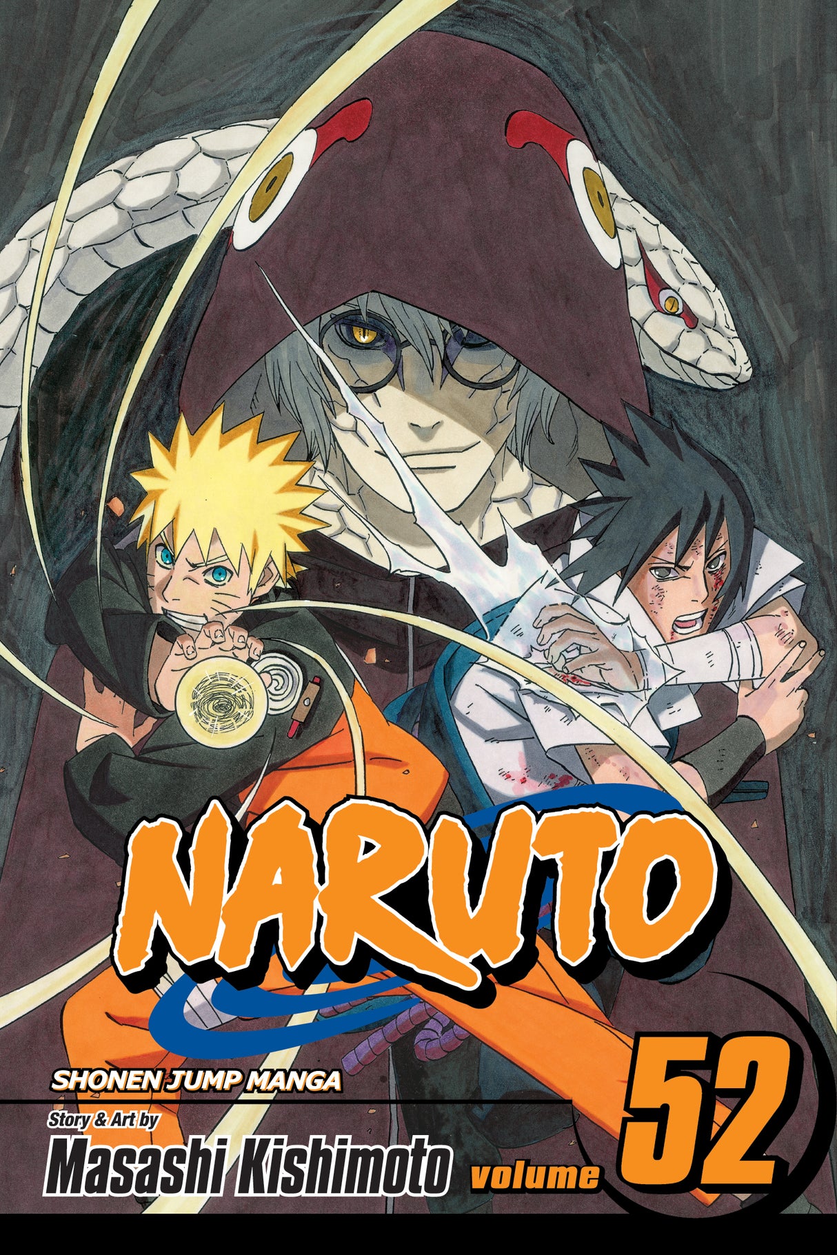Cover image of the Manga Naruto, Vol.52: Cell Seven Reunion