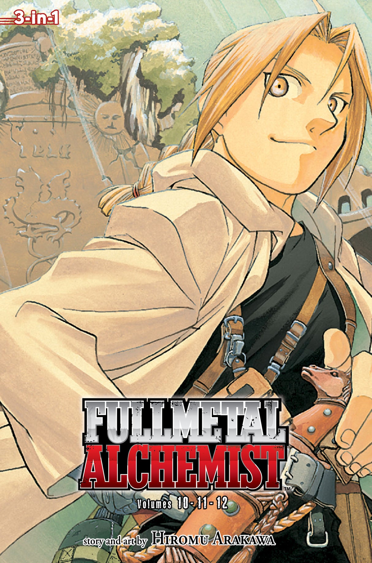 Cover image of the Manga Fullmetal Alchemist, Vol. 10-12 (Fullmetal Alchemist 3-in-1)