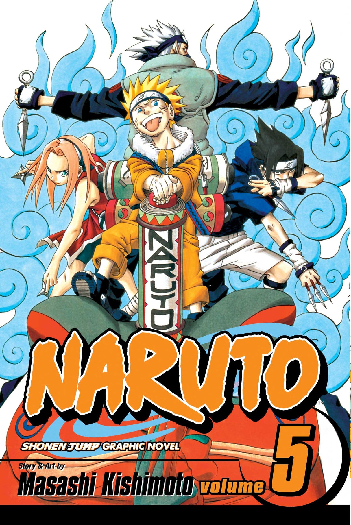 Cover image of the Manga Naruto, Vol.5: The Challengers!!