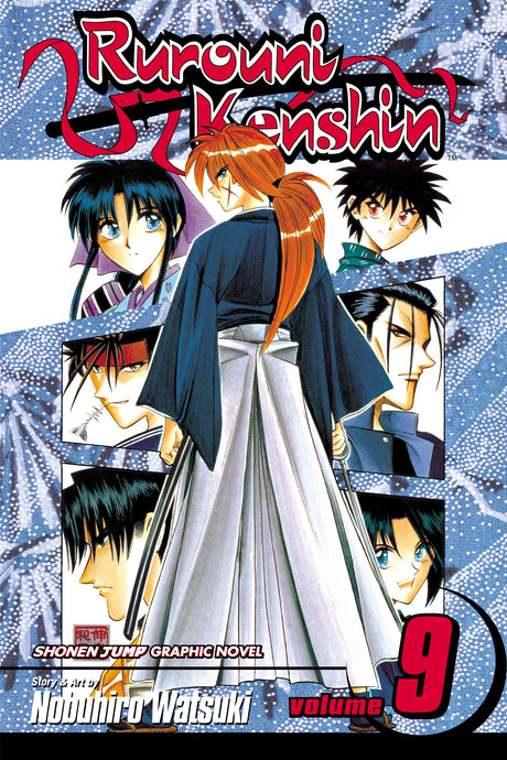 Cover image of the Manga Rurouni-Kenshin-Vol-9