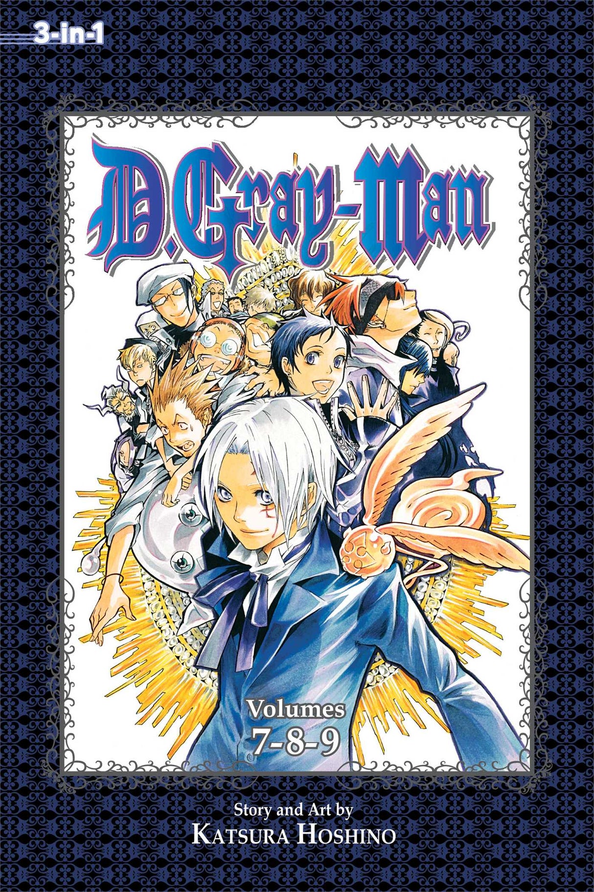 Cover image of the Manga DGray-man-3-in-1-Edition-Vol-3-Includes-vols-7-8-&-9
