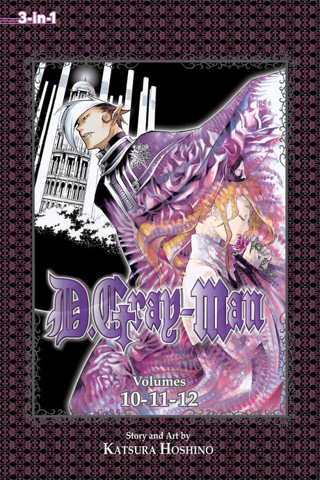 Cover image of the Manga DGray-man-3-in-1-Edition-Vol-4-Includes-vols-10-11-&-12