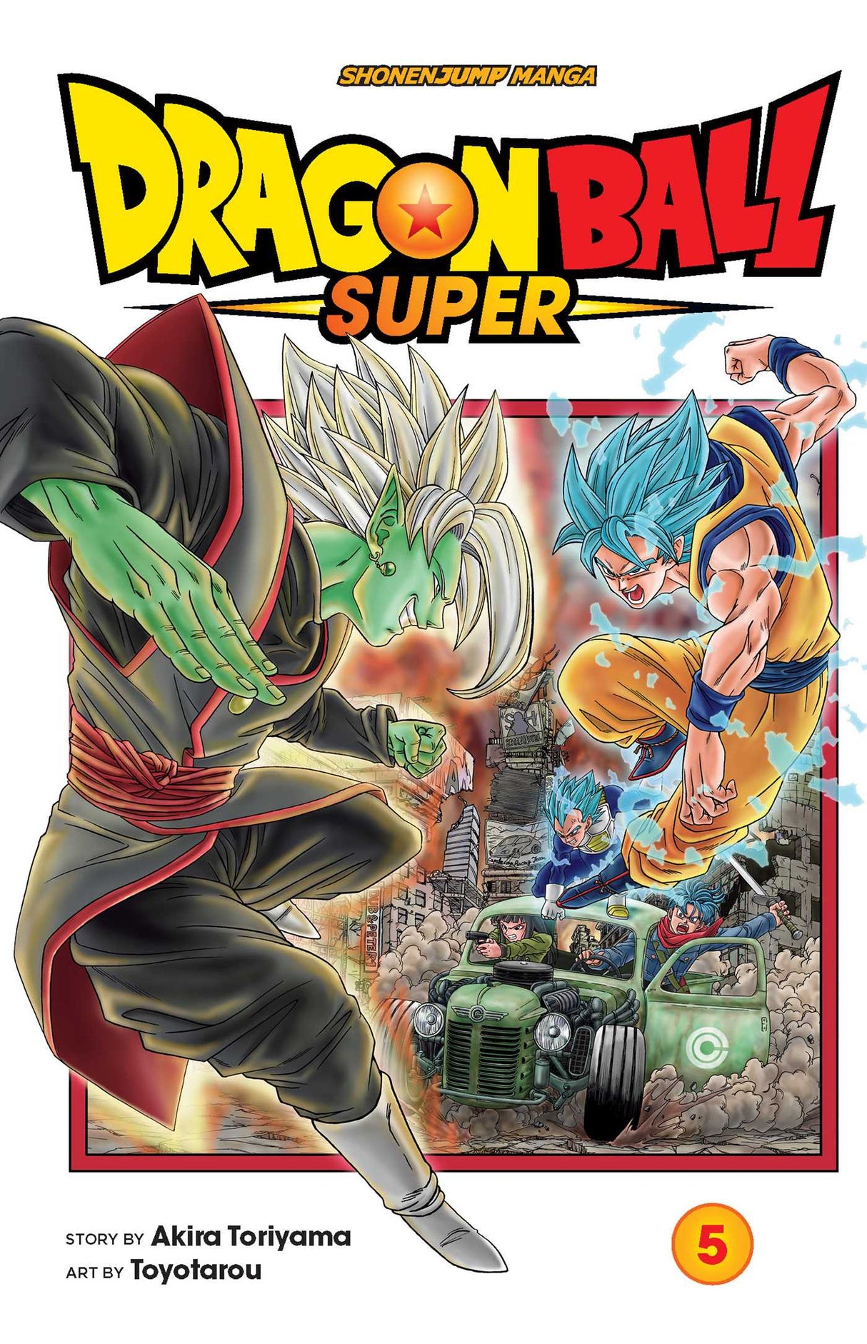 Cover image of the Manga Dragon Ball Super, Vol. 5